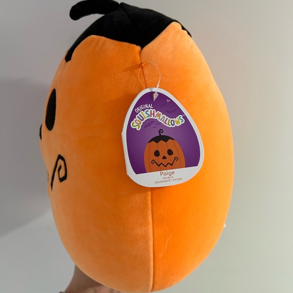 NWT Squishmallow Paige the Pumpkin 12” Plush - Picture 2 of 3